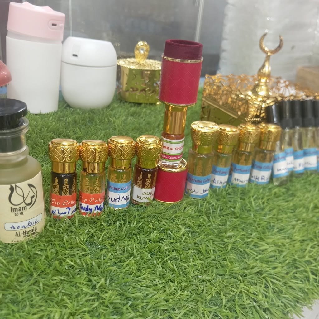 Pure attar vials - Al-Hamid Perfumes