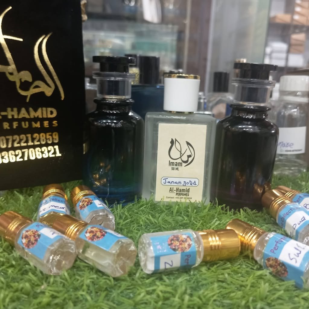 Bottles & attars - Al-Hamid Perfumes